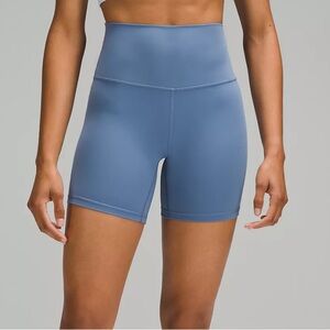Lululemon Align Shorts Inseam 6 in - Size 4 - Oasis Blue